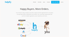 Desktop Screenshot of helpifyapp.com