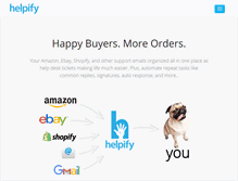 Tablet Screenshot of helpifyapp.com
